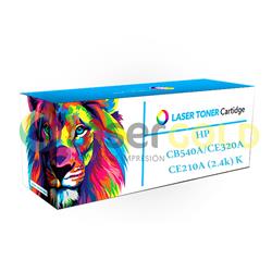 Cartucho  Laser Compatible Universal HP Color LJ 1215/1515/1525 Black (CB540A/CE320A/CE210A) (2.4K)