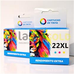 Cartucho Ink Jet Compatible HP DJ 2210/2240/1320/1330/1360/1420/1460/1560/2330/2360/2445/2460 (22XL)